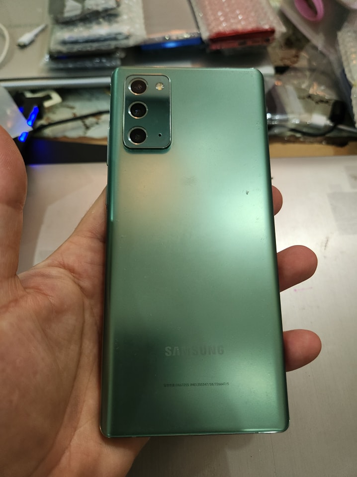 [📱🇻🇳] Điện thoại xách tay Hàn quốc Công Dung 📱 Top1Phone 💻 – Note20/5G xanh ,màu đẹp, máy đẹp 98.5%  máy zin test nước thoải mái, cấu hình ngo …