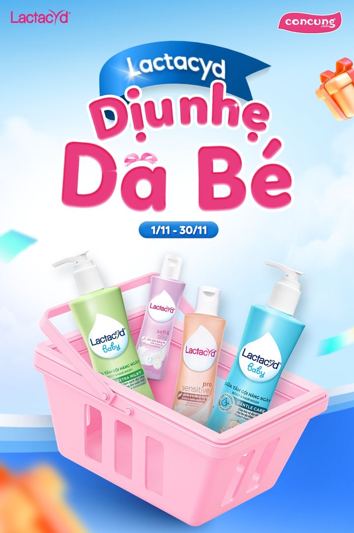 [👶🇻🇳] Con Cưng – Mang đến những sản phẩm tốt nhất cho trẻ em Việt Nam 😎❤️️⭐️ – 🌿 LACTACYD DỊU NHẸ DA BÉ – VỪA GIẢM VỪA TẶNG🌈 100% trúng quà to – máy ép c …