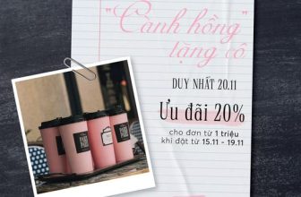 [☕️🇻🇳] Cheese Coffee 🥤 Top1Coffee ☕️ ƯU ĐÃI 20/11 HÓT HÒN HỌT
Từ 15/11-19-11, khi đặt đơn giao vào 20/11 Homies sẽ được ưu đãi 20% cho hoá đơn từ 1 triệu trở lên, mó , shares-4✔️ , likes-1K❤️️ , date-2023-11-15 12:49:42🇻🇳🇻🇳🇻🇳📰🆕