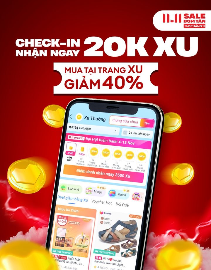 [🛍️🇻🇳] Lazada là trang mua sắm trực tuyến uy tín hàng đầu tại Việt Nam 🛍️ Top1Shop ❤️️ – Checkin nhận xu liên tục trong ngày 12 và 13 nha!Có xu là có đơn hời, mua …