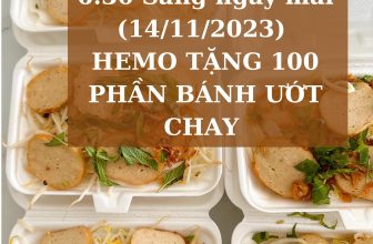 [☕️🇻🇳] Hemo Coffee – Bến Tre 🥤 Top1Coffee ☕️ Ngày mai (14/11/2023) 6.30 Sáng Hemo tặng 100 phần bánh ướt chay tại Hemo Bờ Hồ
Hemo thông tin đến bạn, nhờ bạn thông báo đến  , shares-3✔️ , likes-41❤️️ , date-2023-11-13 07:24:10🇻🇳🇻🇳🇻🇳📰🆕