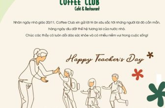 [☕️🇻🇳] Coffee Club 🥤 Top1Coffee ☕️  𝐂𝐇𝐔́𝐂 𝐌𝐔̛̀𝐍𝐆 𝐍𝐆𝐀̀𝐘 𝐍𝐇𝐀̀ 𝐆𝐈𝐀́𝐎 𝐕𝐈𝐄̣̂𝐓 𝐍𝐀𝐌 𝟐𝟎/𝟏𝟏 Nhân ngày nhà giáo 20/11, Coffee Club xin gửi lời tri ân sâu sắc tới những người , shares-0✔️ , likes-5❤️️ , date-2023-11-20 01:00:03🇻🇳🇻🇳🇻🇳📰🆕