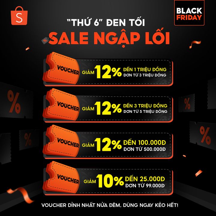 [🛍️🇻🇳] Shopee Việt Nam 🛍️ Top1Shop ❤️️ – 🎉 SIÊU SALE BLACK FRIDAY CHÍNH THỨC BẮT ĐẦU – MUA 1 TẶNG 1 THỜI TRANG & MỸ PH …