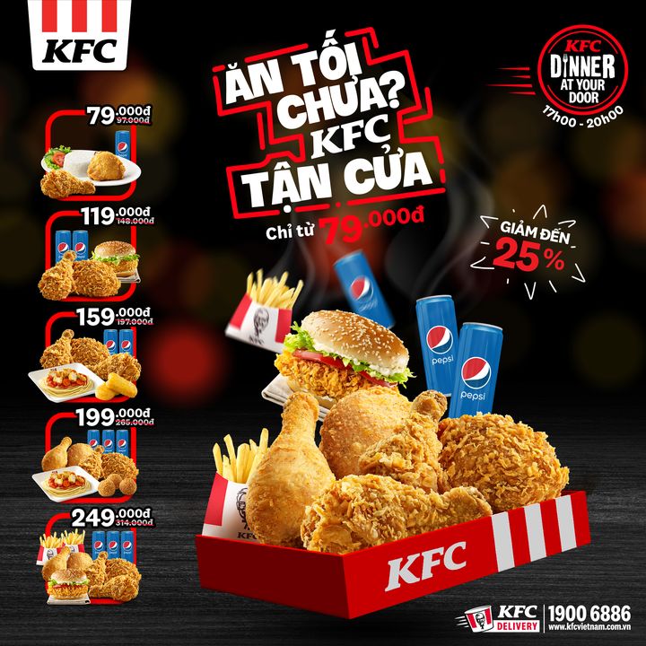 [🍗🇻🇳] KFC Vietnam 🍔Top1Food 🍗 – [KFC-GIAO-HÀNG-TẬN-NƠI]TỐI ẤM, GÀ NGONNhấc máy gọi ngay 19006886 hoặc đặt …