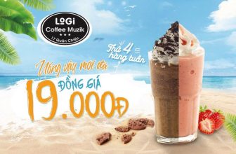 [☕️🇻🇳] LOGI Coffee & Tea 🥤 Top1Coffee ☕️ #ĐỒNG_GIÁ_19K – UỐNG VẬY MỚI ĐÃ
Thứ 4  hàng tuần , đồ uống tưng bừng đồng giá 19K! – 19K – 19k – 19k – 19k
– Tất cả đồ uống có , shares-3✔️ , likes-13❤️️ , date-2019-07-31 12:02:12🇻🇳🇻🇳🇻🇳📰🆕