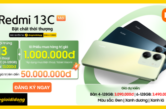 [🛍️🇻🇳] The Gioi Di Dong Joint Stock Company 🛍️ Top1Brand ⭐️ – 🔥 SĂN NGAY XIAOMI REDMI 13C VỚI GIÁ 13,000đ🔥 Đặt biệt tại TGDĐ bản 4-128GB…