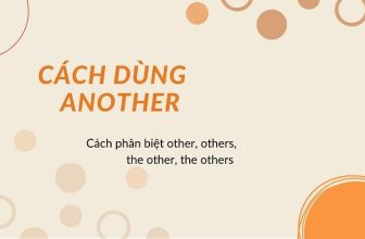 [👨‍🎓🇻🇳] Cách dùng another và phân biệt the other, the others, other, others