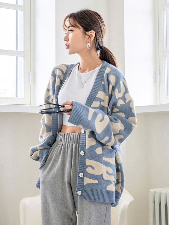 Bí quyết phối đồ với cardigan đẹp