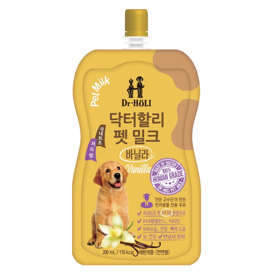 [🛒🇻🇳]Sữa tươi cho chó mèo ít béo DR HOLI Pet Milk Vanilla | Pet Mart Cửa Hàng Thú Cưng – DR HOLI , SKU – 8809557030087 – petmart.vn 🇻🇳🛒Top1Shop🛒 🇻🇳Top1Vietnam🇻🇳 🛍🛒🇻🇳