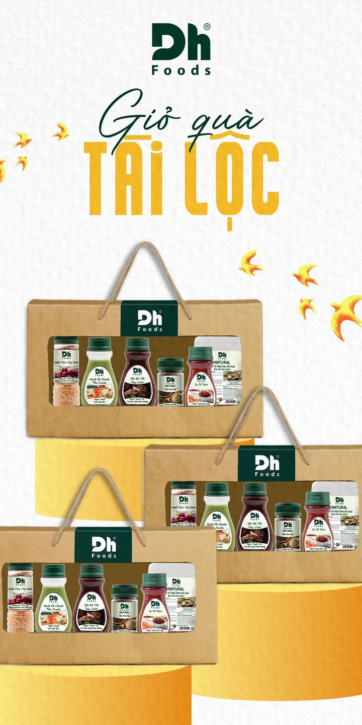 [😋🇻🇳] Dh Foods – ❤ GIA VỊ TỰ NHIÊN – HÀNH TRÌNH ĐI KHẮP VIỆT NAM VÀ VƯƠN RA THẾ GIỚI ❤ 🍔Top1Food 🍜 – 😍 GIỎ QUÀ TÀI LỘC – LỰA CHỌN HÀNG ĐẦU CHO MÙA TẾT AN LÀNH, SỨC KHỎE 😍…