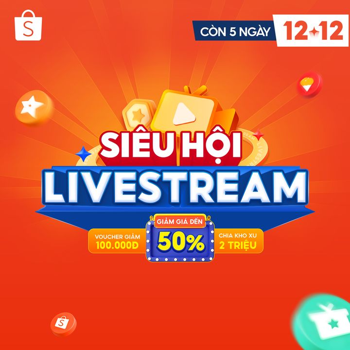 [🛍️🇻🇳] Shopee Việt Nam 🛍️ Top1Shop ❤️️ – 🌟 SIÊU HỘI LIVESTREAM – SIÊU NHIỀU KHUYẾN MÃI! 🌟👉👉 https://shope.ee/6fHAv4LO …