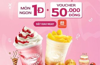 [☕️🇻🇳] Highlands Coffee – THƯƠNG HIỆU BẮT NGUỒN TỪ CÀ PHÊ VIỆT NAM 🥤 Top1Coffee ☕️  KHAO TIỆC SINH NHẬT – TUNG VẠN DEAL “SỐC” “1Đ”​
​
Mừng sinh nhật bạn thân ShopeeFood, Highlands Coffee tung ra ưu đãi nhân đô , shares-6✔️ , likes-135❤️️ , date-2023-12-12 01:15:19🇻🇳🇻🇳🇻🇳📰🆕