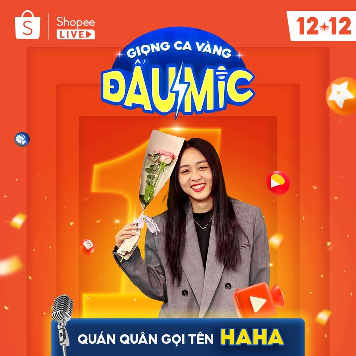 [🛍️🇻🇳] Shopee Việt Nam 🛍️ Top1Shop ❤️️ – HAHA KHÔNG CHỈ LÀ TIẾNG CƯỜI, HAHA CÒN LÀ QUÁN QUÂN GIỌNG CA VÀNG ĐẤU MIC 🏆…
