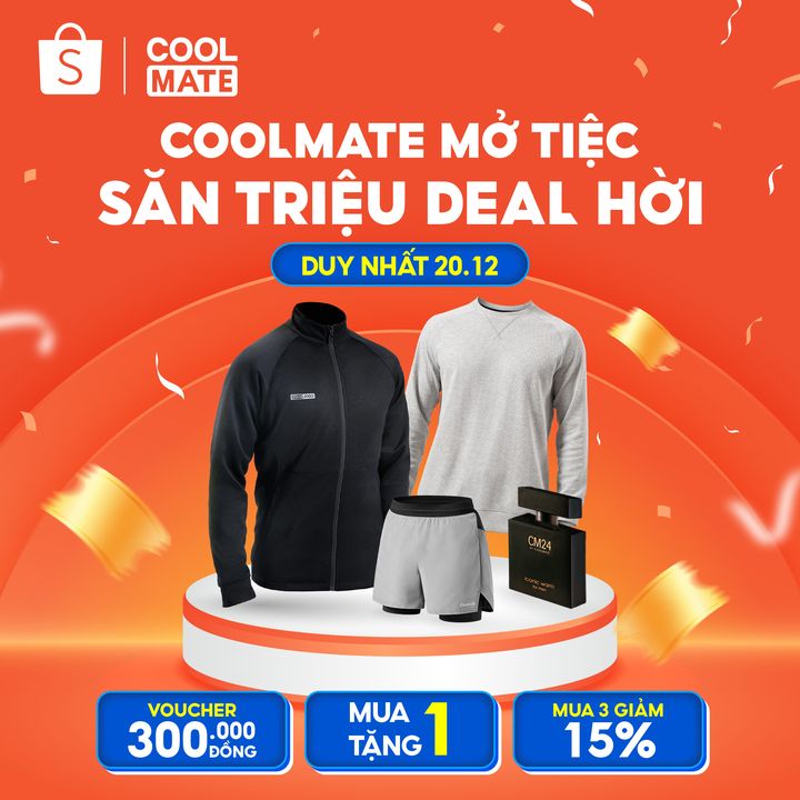 [🛍️🇻🇳] Shopee Việt Nam 🛍️ Top1Shop ❤️️ – MÙA SALE CUỐI NĂM, SĂN TRĂM ƯU ĐÃI👉 Duy nhất tại Shopee Coolmate: https://shope.e …