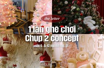 [☕️🇻🇳] The Letter Coffee – Indochine 🥤 Top1Coffee ☕️  Bạn chỉ cần ghé 1 trong 2 quán gọi nước , đều được chụp cả 2 concept noel của 2 quán bạn nhé !  Lầu 6 : noel lung linh nhiều mà , shares-5✔️ , likes-27❤️️ , date-2023-12-10 06:09:18🇻🇳🇻🇳🇻🇳📰🆕