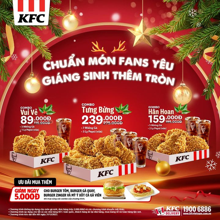 [🍗🇻🇳] KFC Vietnam 🍔Top1Food 🍗 – CHUẨN MÓN FANS YÊU, GIÁNG SINH THÊM TRÒNGiáng Sinh này KFC “tới công chiện” với …