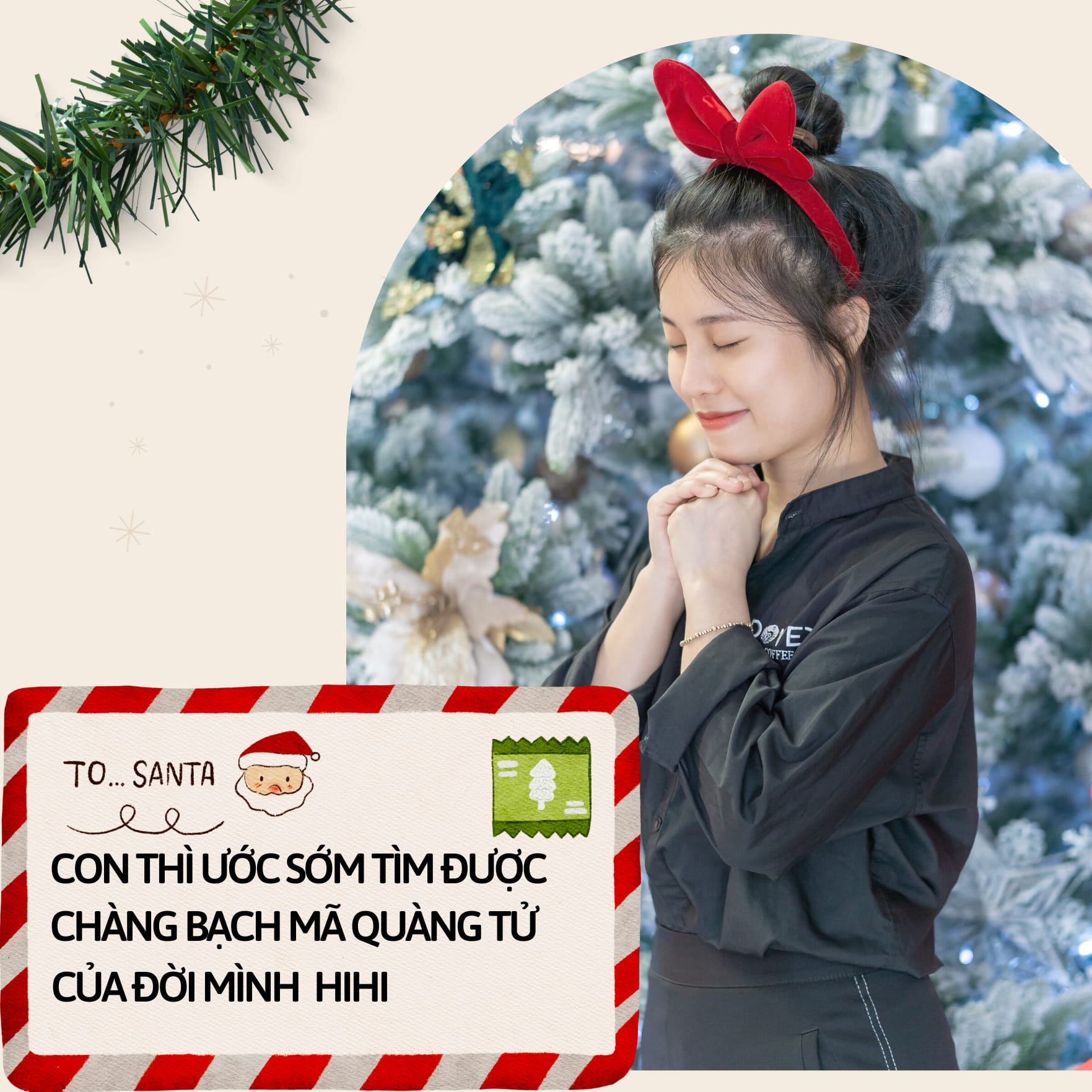 Nhân viên DoveZi gửi điều ước gì đến Ông Già Noel vào đêm Giáng Sinh ???
#wish #xmas2023 #coffeetayninh #dovezicoffee
-----