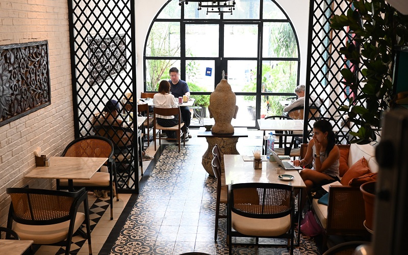 những quán cafe mở cửa xuyên tết ở TPHCM