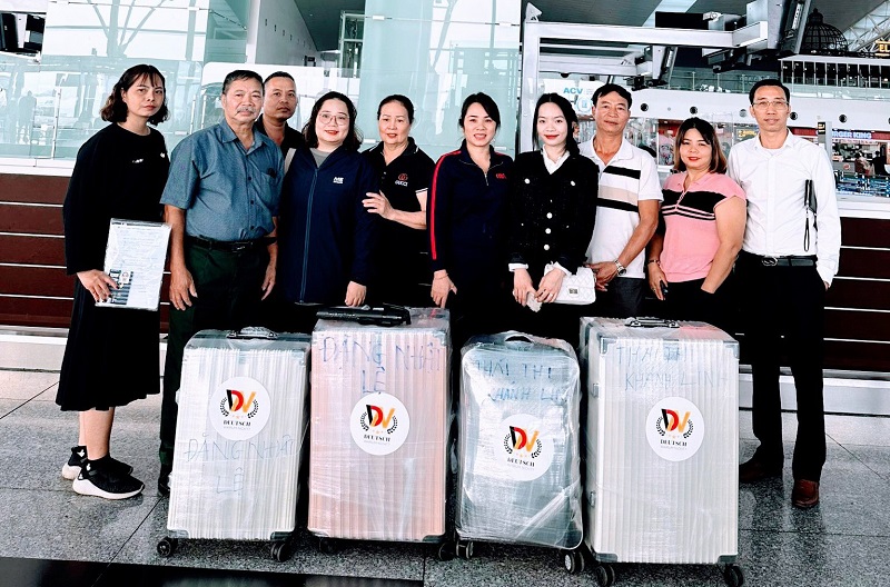 Tiễn Bay 02 Bạn Học Viên Quê Nghệ An Và Quảng Bình đến CHLB Đức  [👨‍🎓🇻🇳] dwn.com.vn