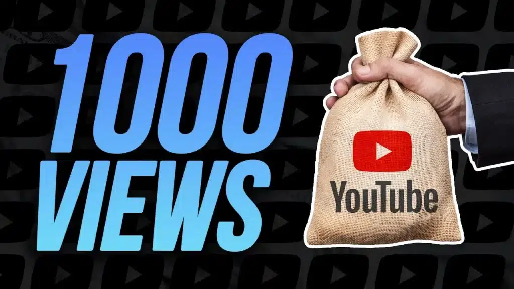 1000 view Youtube được bao nhiêu tiền ở Việt Nam?