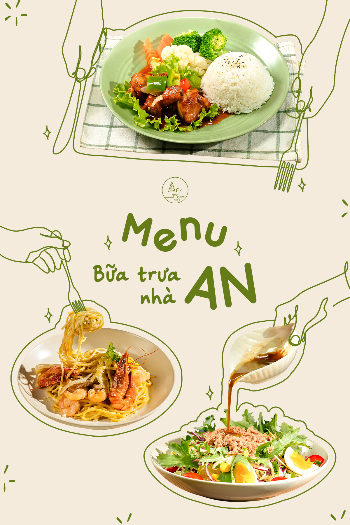 [☕️🇻🇳] An’s Garden Café 🥤 Top1Coffee ☕️ Năm mới không cần băn khoăn “Trưa nay ăn gì” với muôn kiểu bữa trưa tại AN:Ăn no đủ – Đầy năng lượng với các món cơm đơn giản , shares-16✔️ , likes-178❤️️ , date-2024-01-07 02:00:21🇻🇳🇻🇳🇻🇳📰🆕