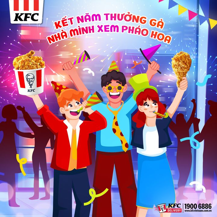 [🍗🇻🇳] KFC Vietnam 🍔Top1Food 🍗 – KẾT NĂM THƯỞNG GÀ, NHÀ MÌNH XEM PHÁO HOACòn gì vui hơn việc kết năm được  …