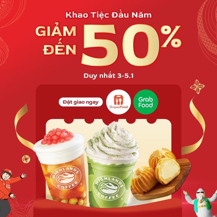 [☕️🇻🇳] Highlands Coffee – THƯƠNG HIỆU BẮT NGUỒN TỪ CÀ PHÊ VIỆT NAM ☕️ Top1Coffee 🥤 – KHAO DEAL MỞ TIỆC ĐÓN XUÂN – ƯU ĐÃI LÊN TỚI 50%​ĐẶT HIGHLANDS COFFEE GIAO NGAY …