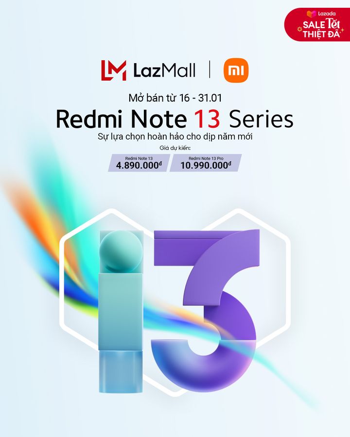 [🛍️🇻🇳] Lazada là trang mua sắm trực tuyến uy tín hàng đầu tại Việt Nam 🛍️ Top1Shop ❤️️ – Redmi Note 13 Series – Sự lựa chọn hoàn hảo cho dịp năm mới 👉 https://s.lazada.v …
