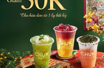 [☕️🇻🇳] Chuk Tea – Coffee 🥤 Top1Coffee ☕️   THÁNG 1 NÀY CHUK KHAO DEAL THÊM BẠN THÊM VUI
Chuk Tea & Coffee gửi tặng món quà khi order nước bất kì để bạn có những khoảnh  , shares-0✔️ , likes-22❤️️ , date-2024-01-11 08:00:08🇻🇳🇻🇳🇻🇳📰🆕