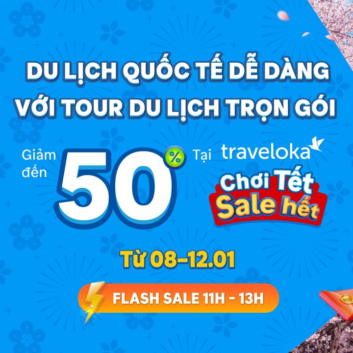 [✈🇻🇳] Traveloka Vietnam – Sống Trải Nghiệm ✈ Top1Travel 🌏 – Hay là Tết năm nay, cả nhà mình làm chuyến xuất ngoại du xuân hoành tráng nhỉ?  …