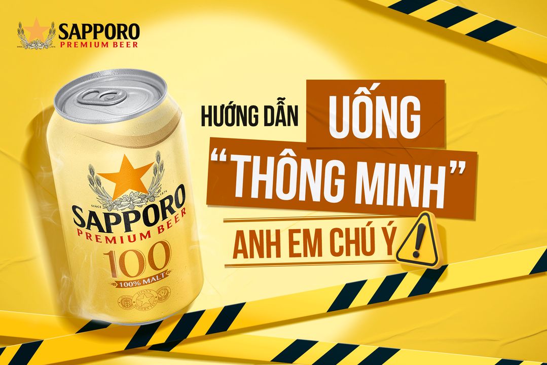 [🥂🇻🇳] Sapporo Vietnam 🍹 Top1Drink 🍻 – DÂN “UỐNG THÔNG MINH” – LÀM CHỦ CHÍNH MÌNH 🍻⚠️Những buổi tụ họp T …