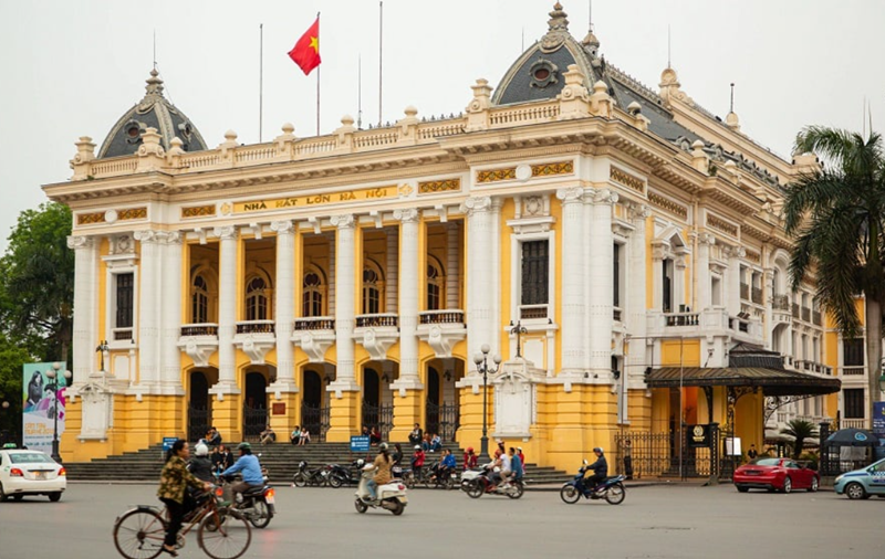 Các danh lam thắng cảnh ở Hà Nội. Nhà hát lớn Hà Nội