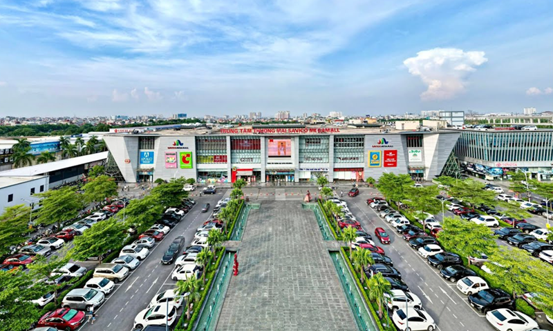 Trung tâm thương mại ở Hà Nội. Savico Mega Mall Long Biên