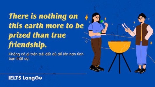 Friendship Quotes - câu nói hay về tình bạn bằng tiếng Anh