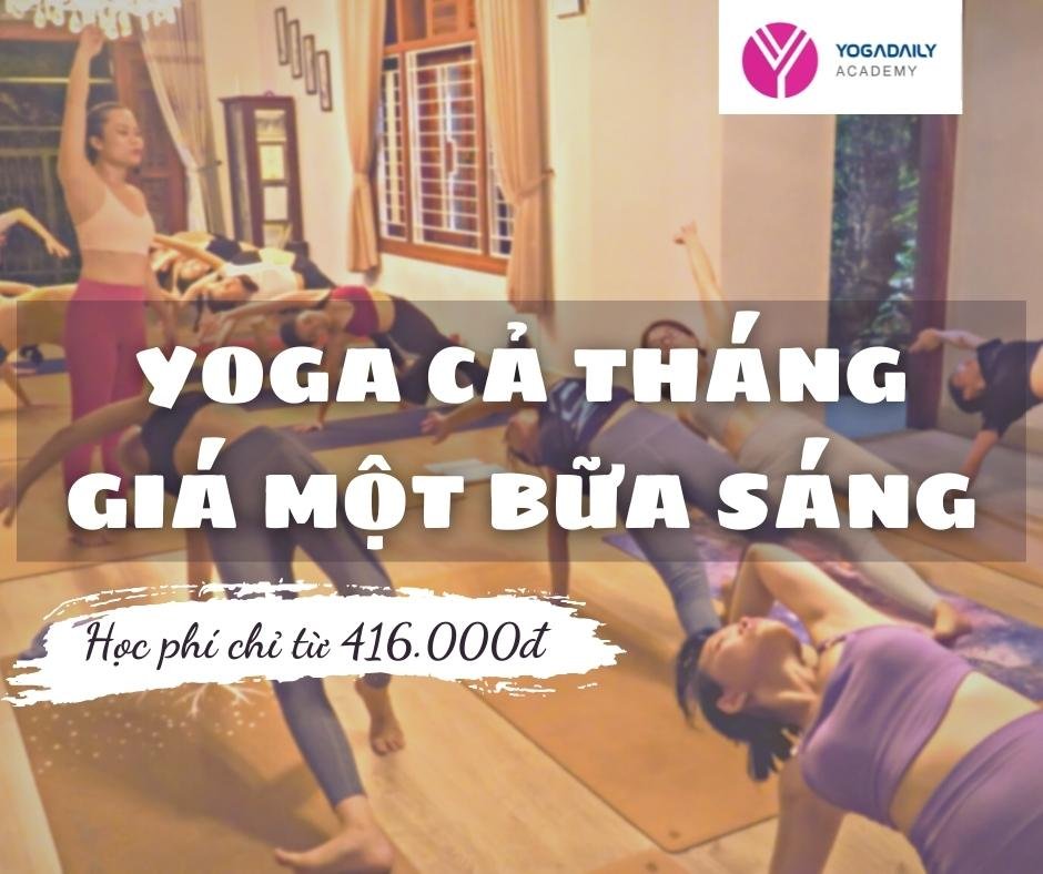 ưu đãi tập yoga mỗi ngày