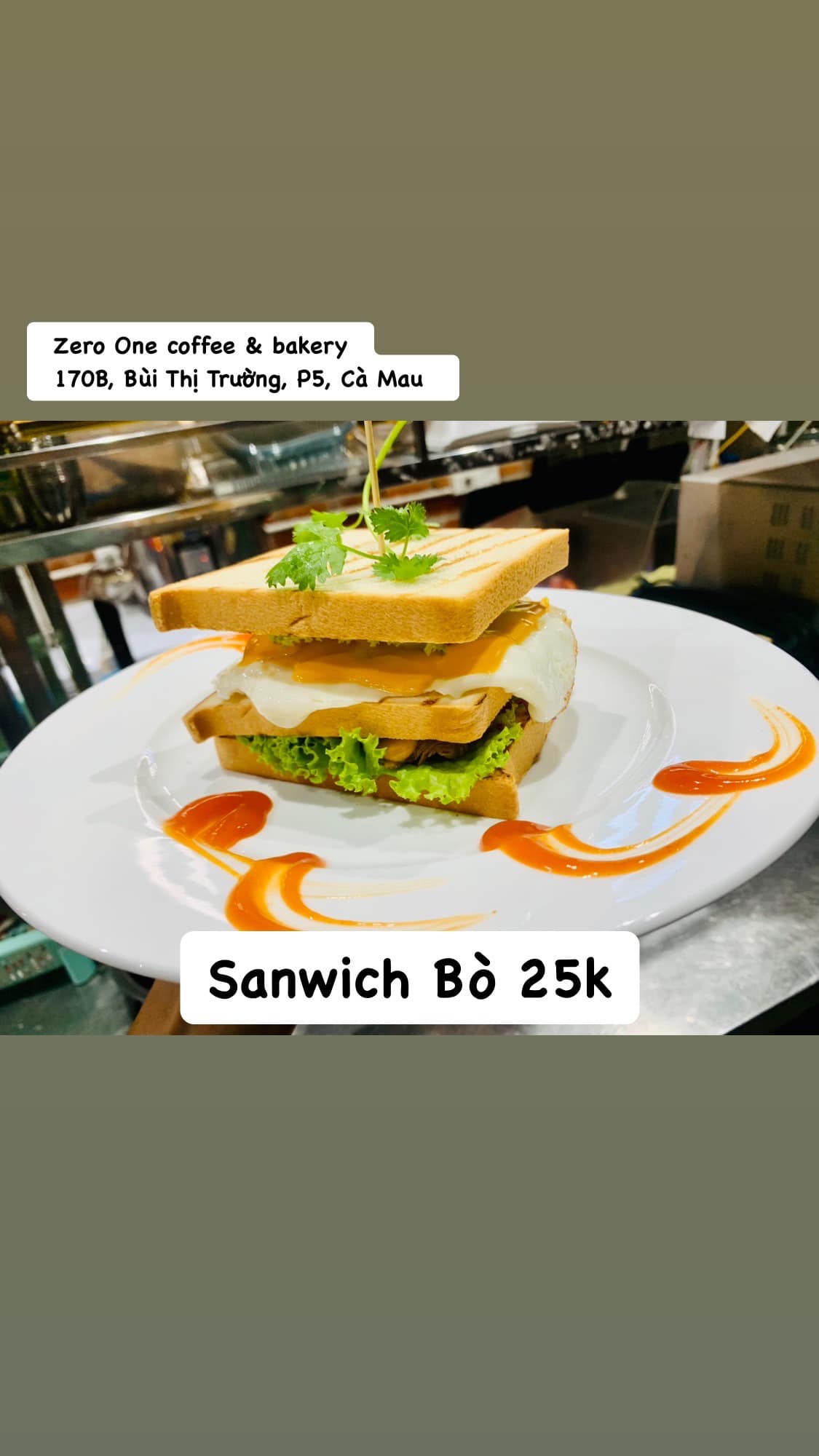 [☕️🇻🇳] Zero One Coffee – Bakery 🥤 Top1Coffee ☕️ XE BÁNH MÌ NHÀ E  ! ( đặc biệt Toàn bộ bánh mì do Xưởng Bánh nhà e sản xuất luôn ạ ) 
Open Xe Bánh Mì ZERO ONE 
 Sáng 6h đến 22h , shares-0✔️ , likes-6❤️️ , date-2024-02-18 23:32:49🇻🇳🇻🇳🇻🇳📰🆕