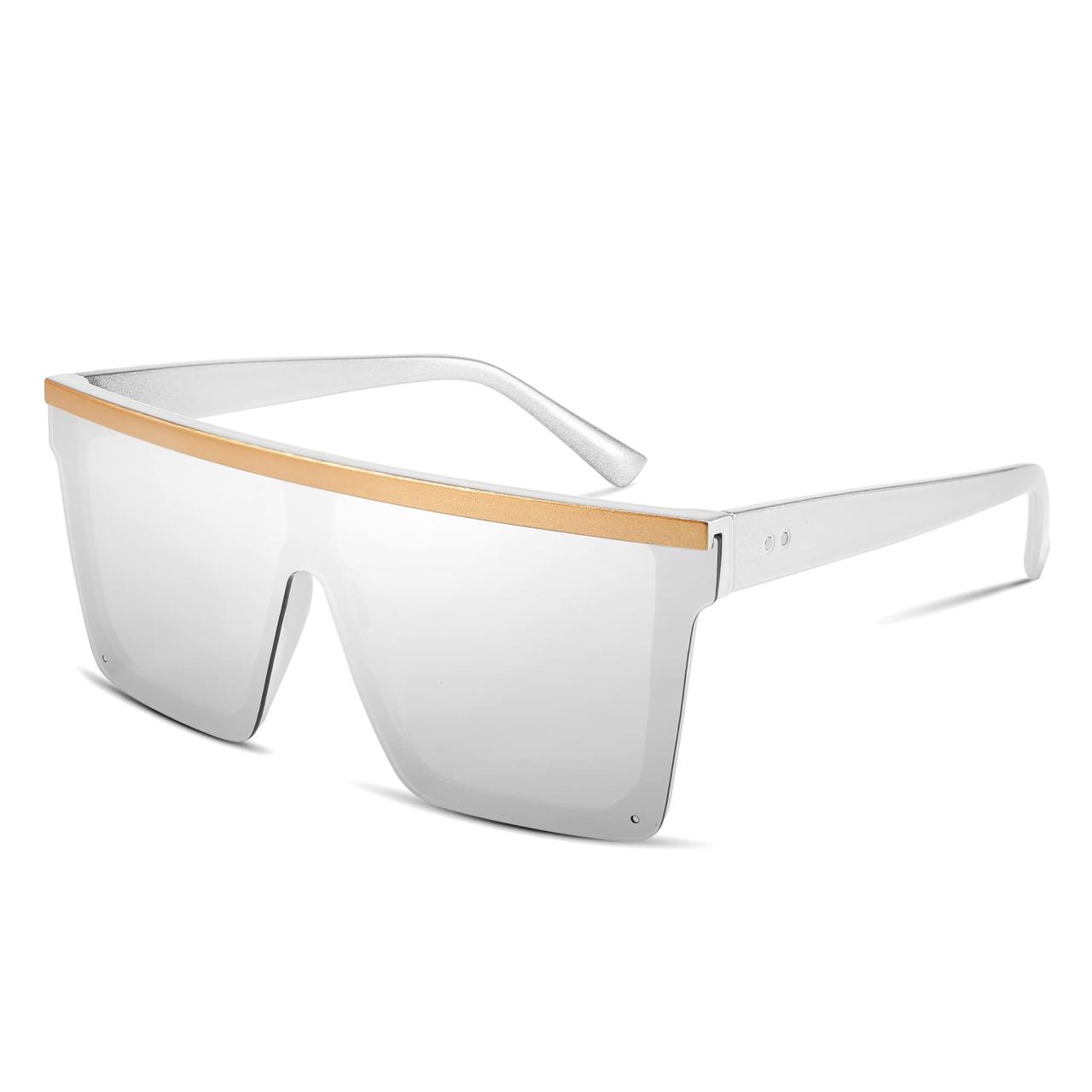 [🛒🇻🇳]Mua Oversized Sunglasses Mens Womens Flat Top Square Trendy Visor Shades UV400 B2470 trên Amazon Mỹ chính hãng 2024 | Fado – , SKU – – fado.vn 🇻🇳🛒Top1Shop🛒 🇻🇳Top1Vietnam🇻🇳 🛍🛒🇻🇳