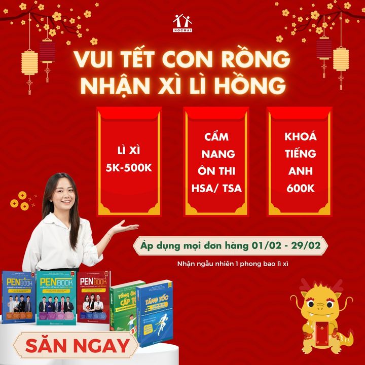 [👨‍🎓🇻🇳] Hocmai.vn Tiểu học 👨‍🎓 Top1Learn 👩‍🎓 – 📣 ᐯᑌI TẾT ᑕOᑎ ᖇỒᑎG – ᑎᕼẬᑎ ᒪÌ ᙭Ì ᕼỒᑎG_Từ ngày  …
