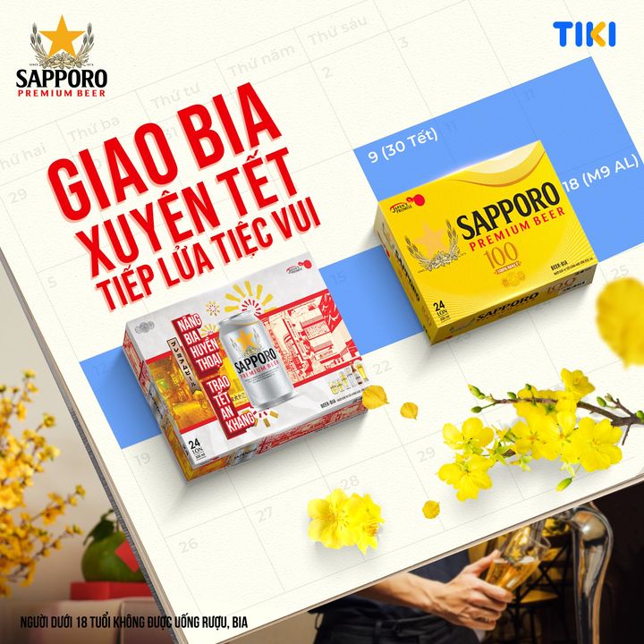 [🥂🇻🇳] Sapporo Vietnam 🍹 Top1Drink 🍻 – Giao bia xuyên Tết, tiếp lửa tiệc vui🔊 Thông báo: Giaobianhanh.com xin phép ngh …