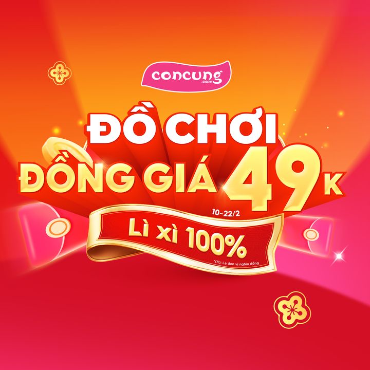 [👶🇻🇳] Con Cưng – Mang đến những sản phẩm tốt nhất cho trẻ em Việt Nam 😎❤️️⭐️ – 💥 TẾT RỒNG BÙNG NỔ: ĐỒ CHƠI ĐỒNG GIÁ #49K – LÌ XÌ 100%🧧 Đơn đồ chơi  …