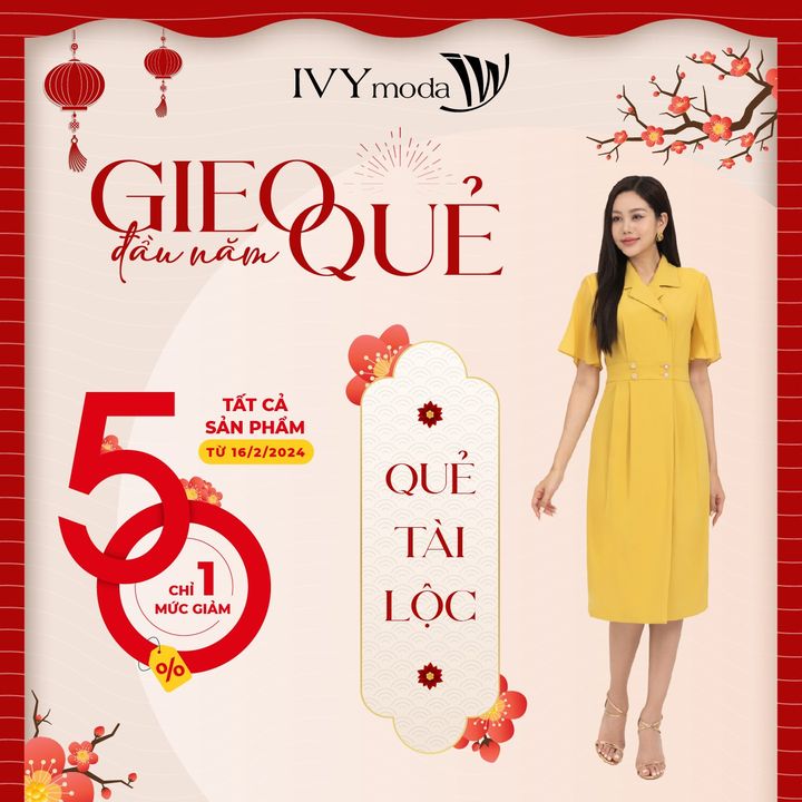 [👗🇻🇳] IVY moda – Chuỗi thương hiệu thời trang công sở 👕 Top1Fashion 👗 – GIEO QUẺ LIỀN TAY – LẤY MAY NGÀY TẾT

CHỈ 1 MỨC GIẢM 50% TẤT CẢ SẢN PHẨM. T …