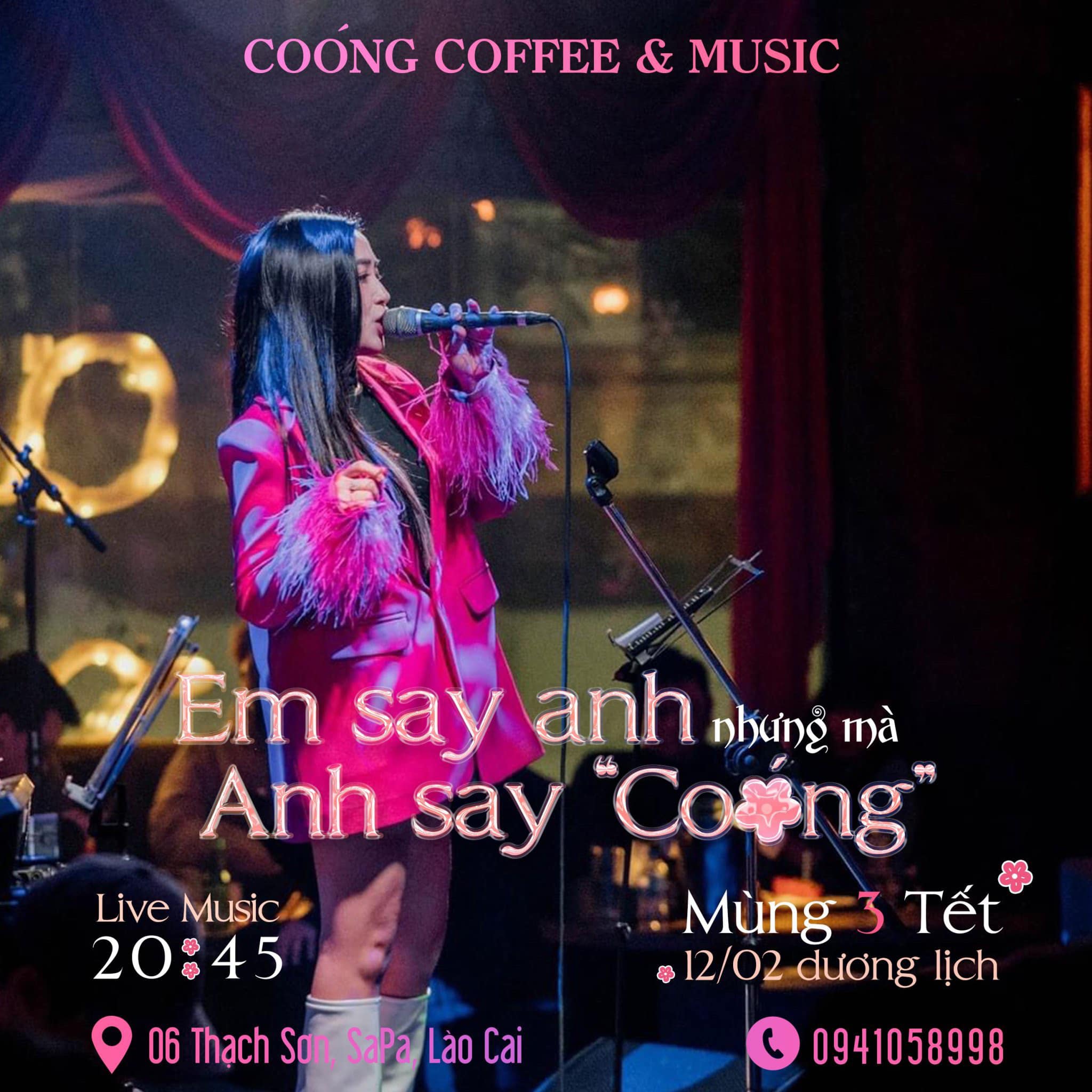 [☕️🇻🇳] Coóng Coffee Homestay  🥤 Top1Coffee ☕️ Thời điểm comeback đã tới!!!! 

Mở màn cho những đêm nhạc được mong chờ nhất năm 2024, Cóong live music sẽ đem đến cho các bạn n , shares-0✔️ , likes-78❤️️ , date-2024-02-09 06:10:46🇻🇳🇻🇳🇻🇳📰🆕