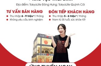 [💼🇻🇳] Tuyển Dụng TokyoLife  👁 Top1Jobs👥 Cập nhật tình hình ở TokyoLife Thái Bình
Bất thình lình có job hay ho mời bạn mình ứng tuyển!!!
1⃣ Vị trí #TƯ_VẤN_BÁ , shares-2✔️ , likes-1❤️️ , date-2024-02-21 04:00:01🇻🇳🇻🇳🇻🇳📰🆕