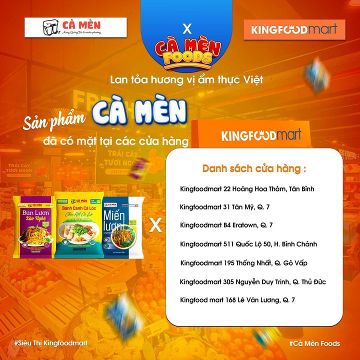 [🍜🇻🇳] CÀ MÈN – Đặc sản quê hương Quảng Trị 🍔Top1Food 🍜 – Cà Mèn Foods x King Food Mart3 sản phẩm đóng gói Cà Mèn bao gồm cháo bột cá l …