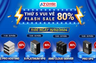 [💫🇻🇳] Flash Sale giảm giá 80% VPS mỗi Thứ 5 tại AZDIGI » Top1Deal