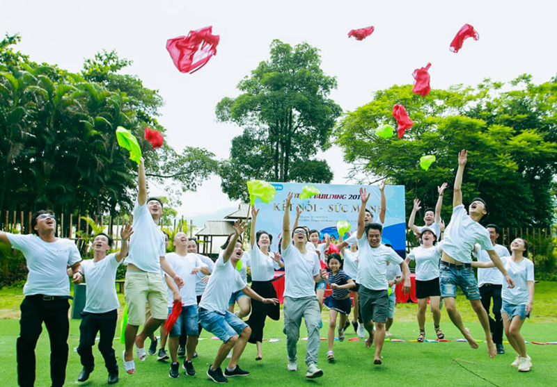 Địa điểm tổ chức team building ở Hà Nội. Công viên Cầu Giấy