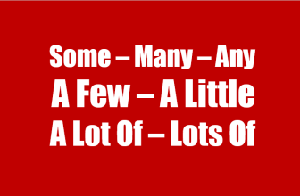 [👨‍🎓🇻🇳] Cách dùng Some/Many/Any/A Few/ A Little/ A Lot Of/ Lots Of và bài tập áp dụng