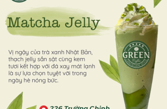 [☕️🇻🇳] Green Coffee Hà Nam 🥤 Top1Coffee ☕️  Vị ngậy của trà xanh matcha Nhật Bản
Thạch jelly sần sật, giòn tươi
Kem tươi  ngầy ngậy kết hợp với đá xay mát lạnhSự kết  , shares-0✔️ , likes-7❤️️ , date-2021-08-09 08:48:58🇻🇳🇻🇳🇻🇳📰🆕