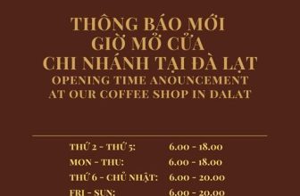 [☕️🇻🇳] Coffee Bùi Văn Ngọ – Đà Lạt 🥤 Top1Coffee ☕️
Giờ mở của của Bùi Văn Ngọ Coffee chi nhánh Đà Lạt. Khách hàng tham khảo nhé.
, shares-3✔️ , likes-8❤️️ , date-2021-11-02 01:21:54🇻🇳🇻🇳🇻🇳📰🆕