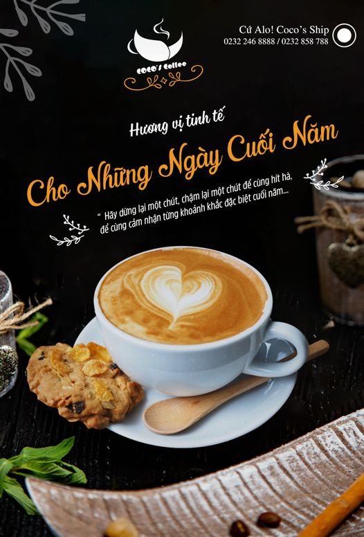 [☕️🇻🇳] CoCo’s Coffee 🥤 Top1Coffee ☕️ 𝓒𝓱𝓸 𝓷𝓱𝓾̛̃𝓷𝓰 𝓷𝓰𝓪̀𝔂 𝓬𝓾𝓸̂́𝓲 𝓷𝓪̆𝓶 …Những ngày cuối năm ai ai cũng hối hả tất bật. Ngay cả những cơn gió đông lạnh, những cơn mưa , shares-0✔️ , likes-7❤️️ , date-2021-12-30 04:15:51🇻🇳🇻🇳🇻🇳📰🆕